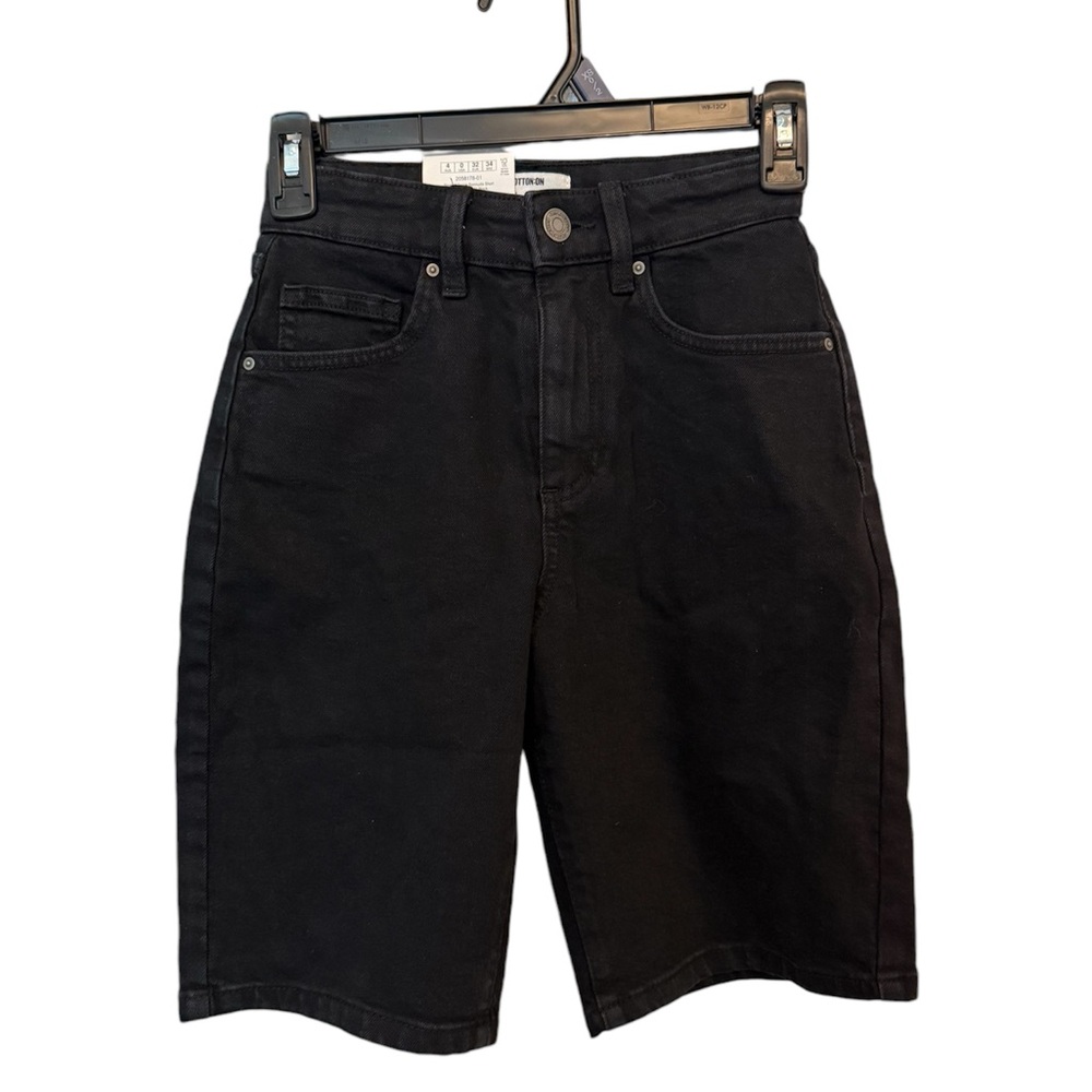 NWT Stretch Denim Bermuda Short